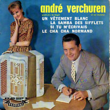 45 tours vinyle André Verchuren Un vetement blanc