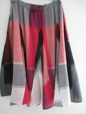 Grande jupe coton coloré