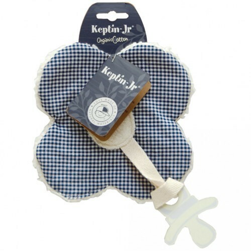 Doudou fleur attache sucette