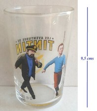 Verre collector Amora Paramount 2011 Haddock & Tintin Les aventures de Tintin