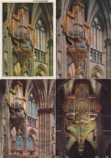 Lot de 4 cartes postales