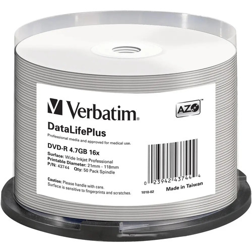 Dvd vierge verbatim - dvd-r,