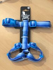 Harnais de sécurité réglable pour animaux de compagnie Habby, taille M, bleu ...