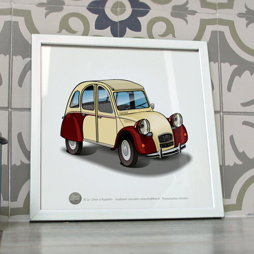 Poster 2cv dolly 1986 - dolly, et