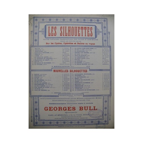 Massenet jules manon fantaisie - jules,