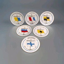 Lot 6 Assiettes "Code De La