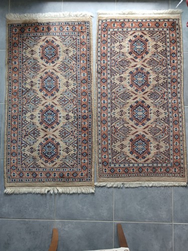 Fait main lot tapis - main,