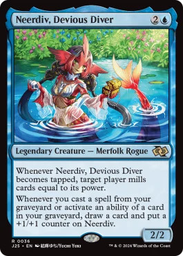 Magic mtg neerdiv plongeuse - mtg,