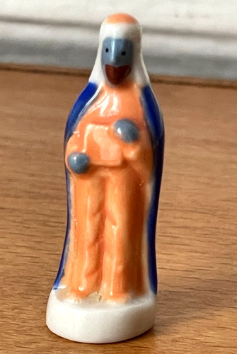 Fève homme crèche santon - crèche,