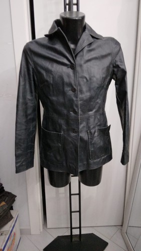 Extyn veste cuir véritable - veste,