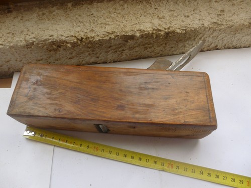 Ancien rabot menuisier - ancien,