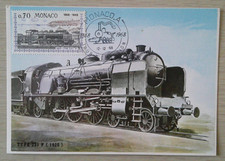 Carte Premier Jour 1968 Locomotive "Type 231 F 1925"  Monaco 12/12
