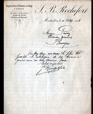 MONTAUBAN-DE-BRETAGNE 35: GRAINS , POMME à cidre & ENGRAIS "J.B. ROCHEFORT" 1908