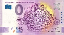 Billet Souvenir 2021  Portugal Sporting Portugal 6 - ANNIVERSARY