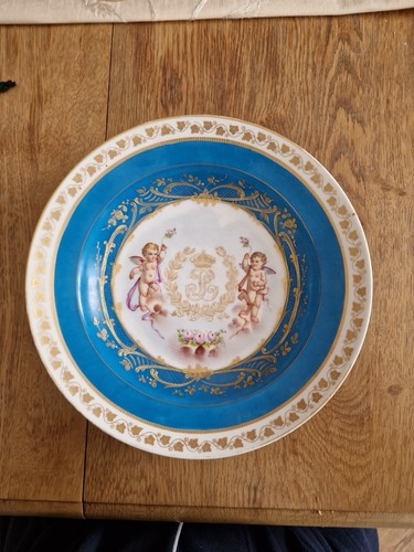 Assiette creuse sevres 1846 - assiette,