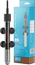 MEASURY Tige Chauffante Heater 25W pour Nano Aquarium jusqu'à 20L avec Voyant