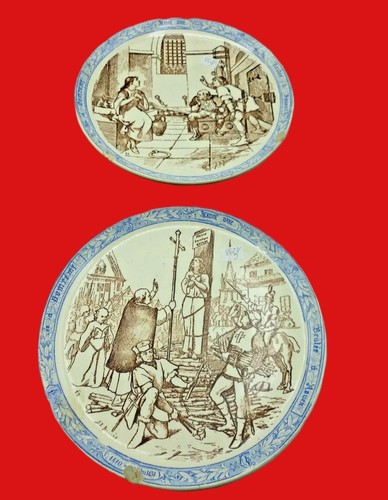 Assiettes jeanne arc - ,