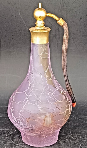 Joli flacon parfum verre - flacon, en