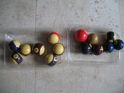 Boules billard anciennes - de,