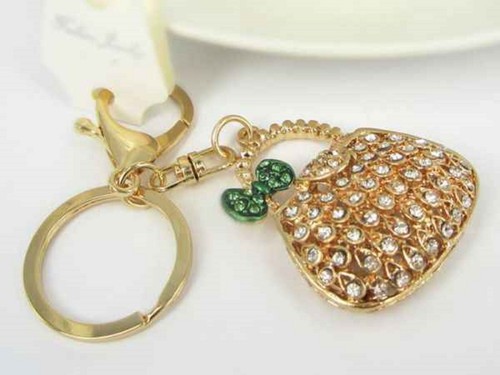 Porte cle sac anneau pince - cle, (anneau