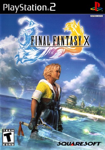 Final fantasy ps2 box art - fantasy, x