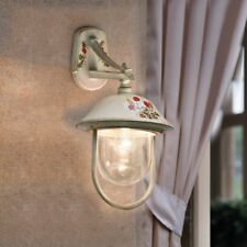 Applique Murale Pour Extérieur Lampe Classique Ivoire Et Or 1 Lumière FL-179