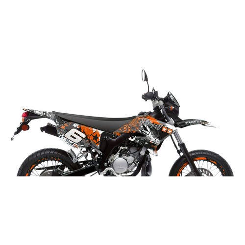 Kit deco stage6 - orange, blanc
