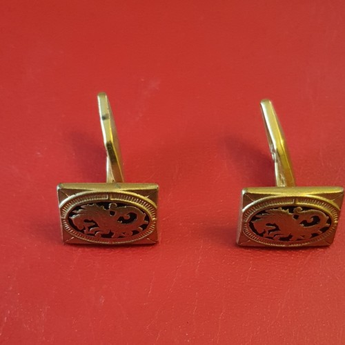 Paire boutons manchette - de,