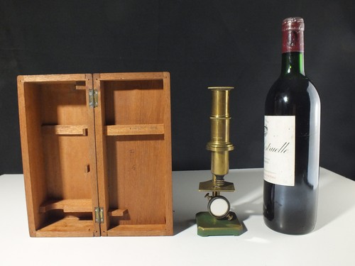 Microscope ancien voyage - ancien, de