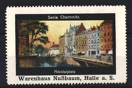 Marque publicitaire halle - halle, a