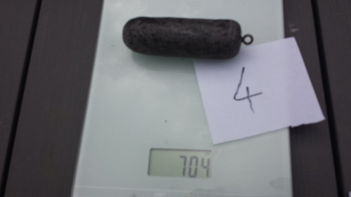 Ancien poids cylindrique de - 4/,