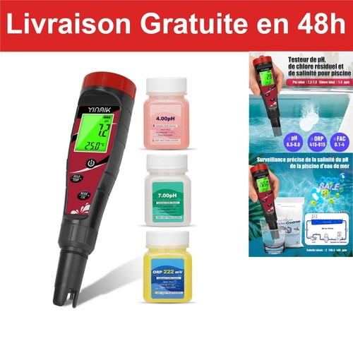 Testeur chlore sel piscine - sel,