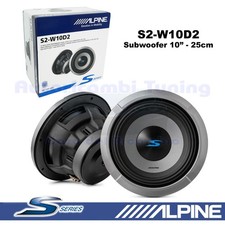 Subwoofer alpine w10d2 - subwoofer, s2-w10d2