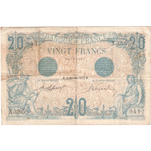 France francs bleu - 20,