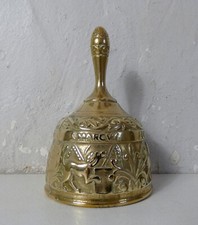 clochette de table en laiton vintage