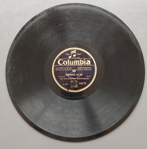 Disque gramophone columbia - gramophone,