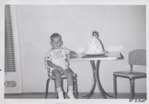 Boy birthday doll cake party - doll,