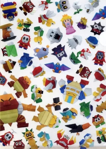 Paper mario the origami - paper,