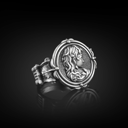 Bague chevalière homme