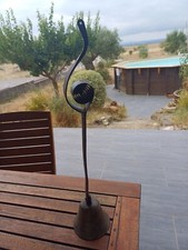 CLOCHE SONNETTE BRONZE  PORTAIL PORTE ENTREE JARDIN sonnaille 