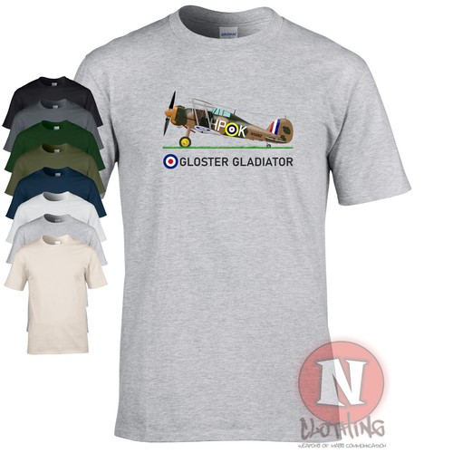 Shirt gloster gladiator raf - gloster,