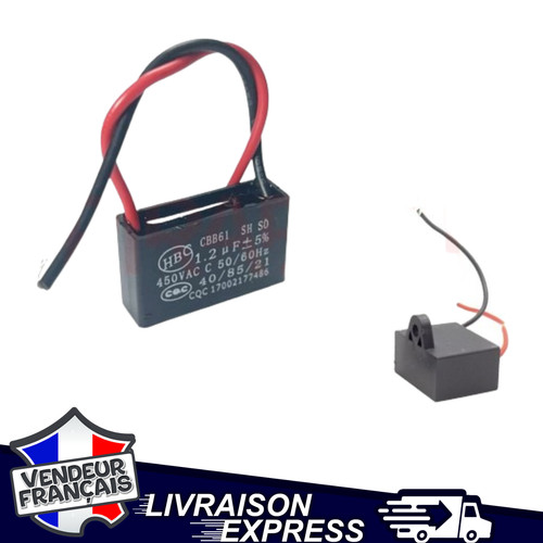 Condensateur cbb61 2uf - condensateur,