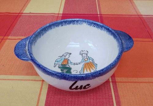 Bol oreilles peint main - bol,