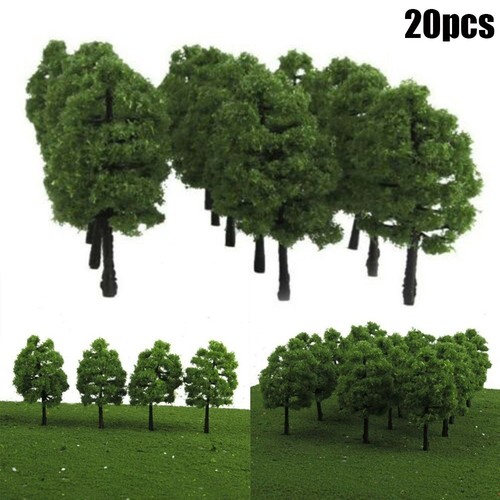 20pcs maquettes arbres le - arbres,