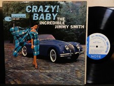 Jimmy Smith Crazy Baby LP Blue