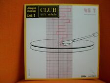 VINYL 33T – CLUB HIFI STEREO