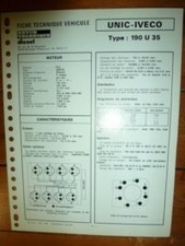 190 U 35 - Fiche Technique
