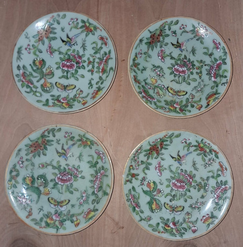 Lot assiettes porcelaine - 4,