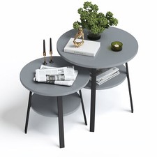 Résistant Table Basse Rond