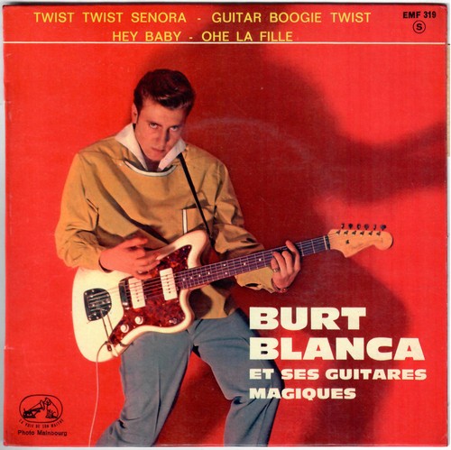 Burt blanca ses guitares - blanca,